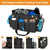 LoDrid Tote Cleaning Caddy with Dividers for Cleaning Supplies, Cleaning