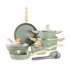 Kitchen Academy Non Toxic Pots and Pans Set Non Stick