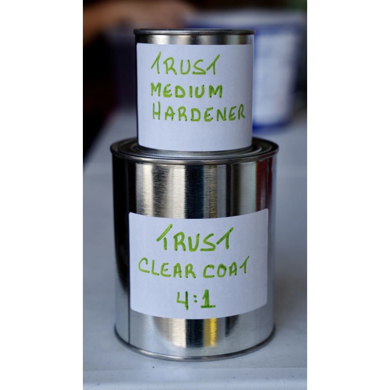 Trust 2K High Gloss 4:1 Clear coat QUART KIT MED