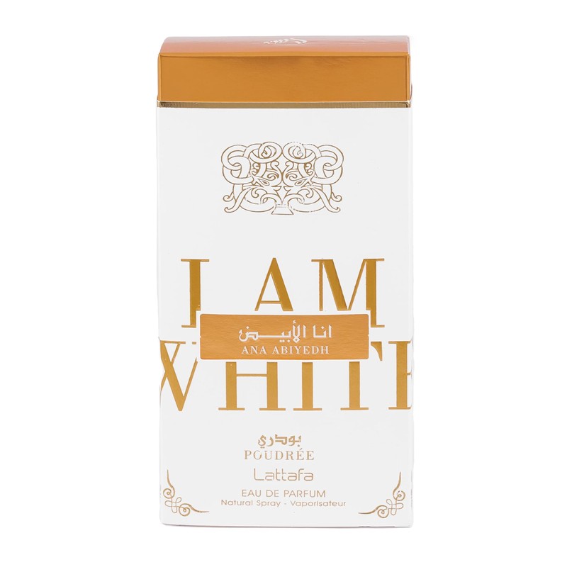 Lattafa Ana Abiyedh Poudree for Women Eau de Parfum Spray,