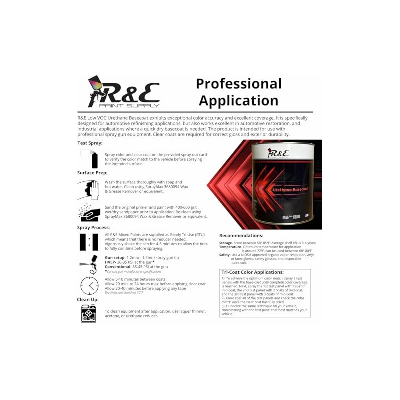 R&E Paint Supply Compatible with Ford UJ, Sterling Gray Metallic