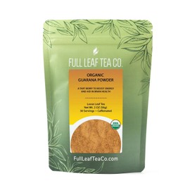Organic Guarana Powder - 2 oz Bag (approx. 30 servings) | Full Leaf Tea Co.