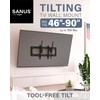 SANUS Tilting TV Wall Mount for Large TVs Up to