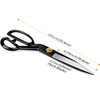 Fabric Scissors Professional 10 inch Heavy Duty Scissors for Leather