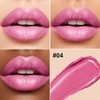 Erinde Lápiz Labial Purpurina Metálica con Mate, Tinte Labial Duradero,#04