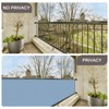 SUNNY GUARD Balcony Privacy Screen 90x300cm Fence Screen for Balcony