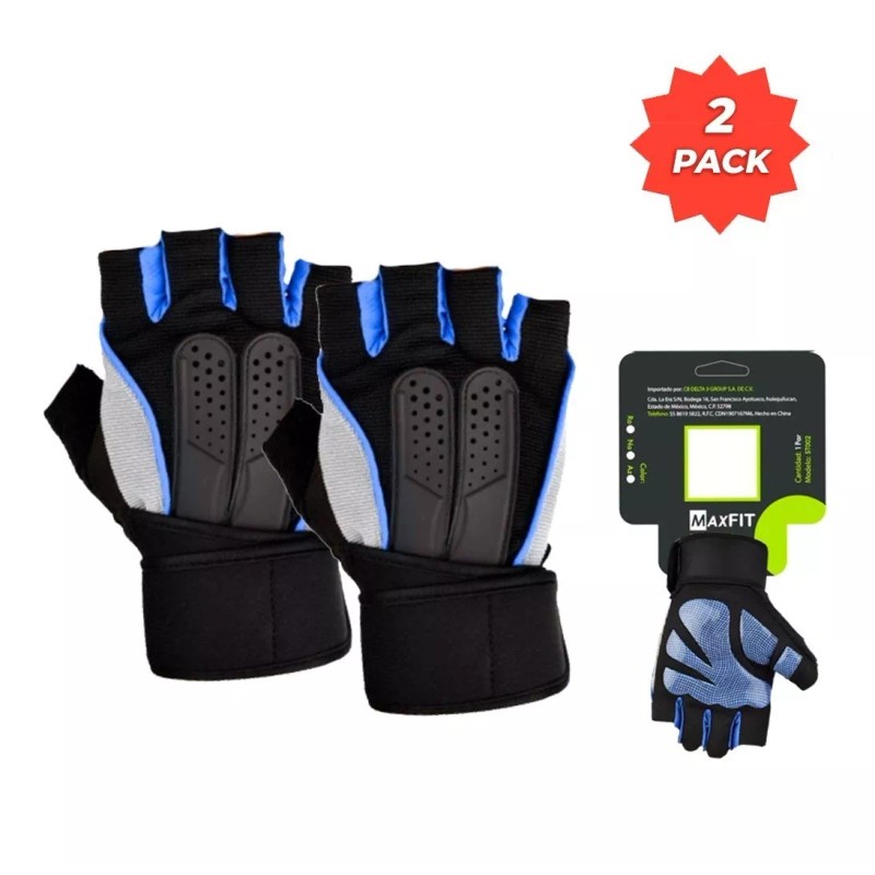 Maxfit Guantes Gym Tacticos Pesas Crossfit Gimnasio Maxfit St002