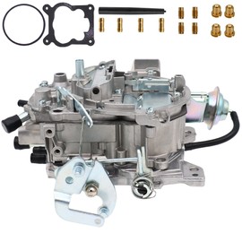 VergasRetor 4 Barrel Carburetor fit for Rochester Quadrajet 1904R 1906R 4MV, for 1980-1989 Chevy 305-350c.i Engine, Vacuum Secondary 750 CFM, 1904 Electric Choke