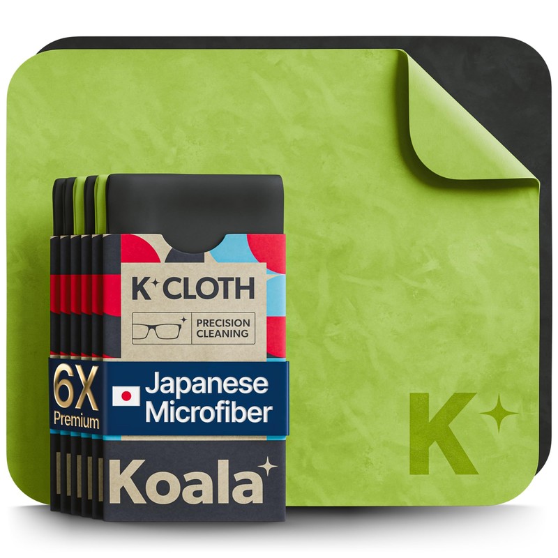 Koala Lens Cleaning Cloth | Japanese Microfiber | Glasses Cleaning