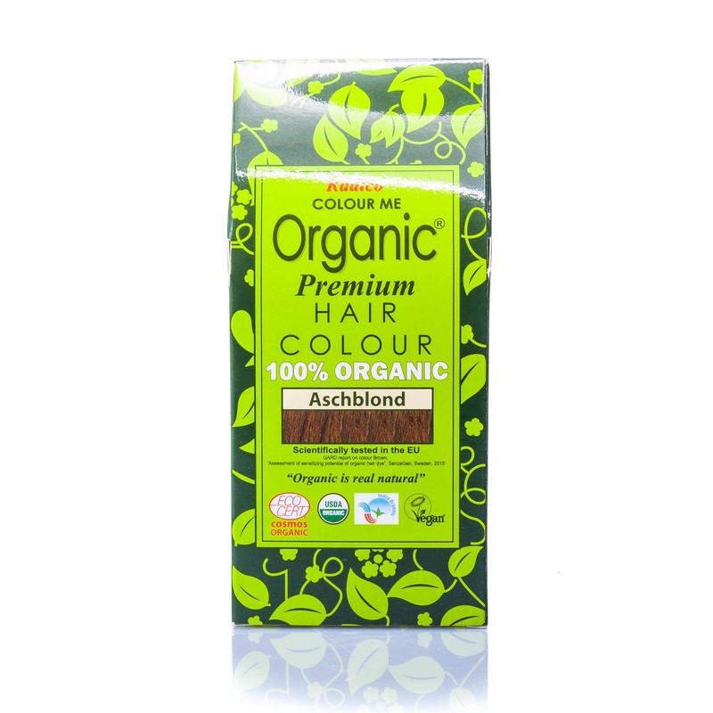 Radico Colour Me Organic Plant Hair Dye Ash Blonde (Organic,