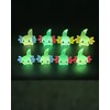 tikono Axolotl Shoe Charms Glow in the Dark Mini Animal