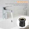 sourcing map 1 Pcs 1.18 Inch Faucet Nut Fixed Base,