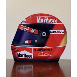 WOW!!! Michel Schumacher F1 Formula Race Car Helmet Style Sign HD 3D
