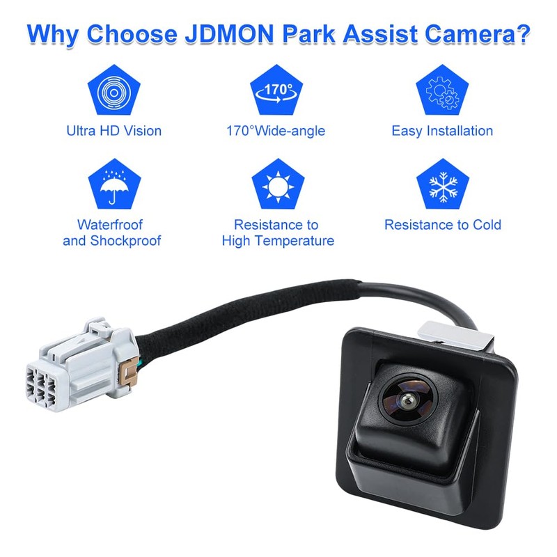 JDMON Backup Camera Replacement for Kia Forte Sedan 2014 2015