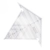 Sewing Wedge Ruler 60 Degree and 120 Degree Acrylic Transparent