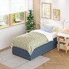 Lutown-Teen 18 Inch Twin XL Bed Frames with Fabric Bed
