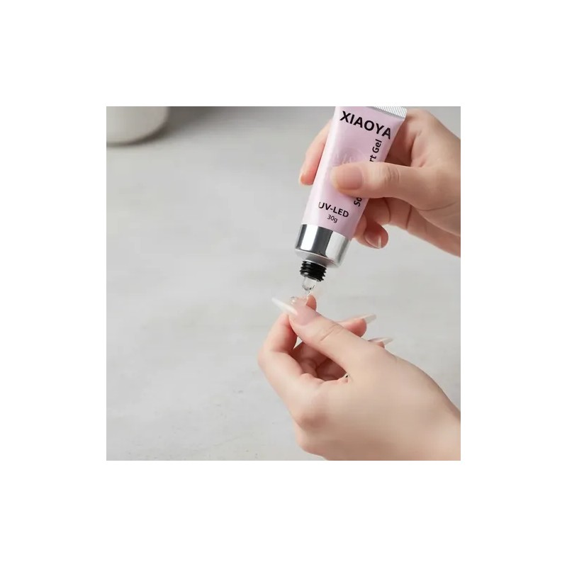 Pegamento Solido Para Press On Tips, Cristales Diseños Uñas
