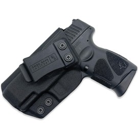 Bear Armz Tactical IWB KYDEX Holster Compatible with: Taurus G3C / G2C / G2S & Millennium G2 PT111 / PT140 Pistol | Inside Waistband | Adjustable Cant (Left)