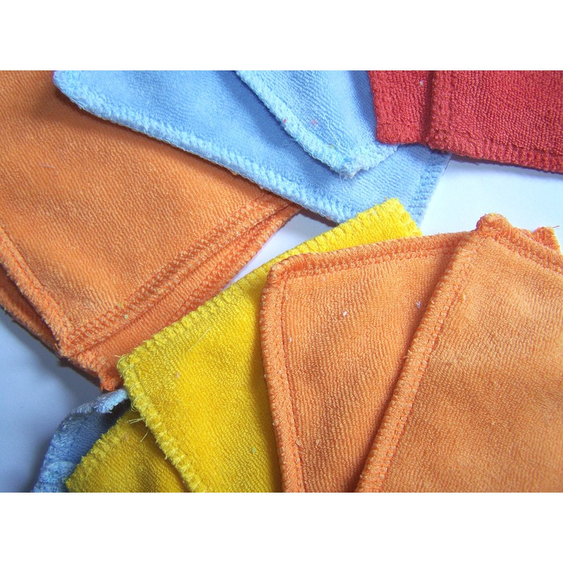 Popolini Cosmetic Tissues Colourful Pack of 6 Organic Cotton