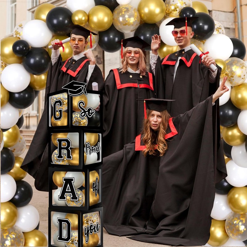 Graduation Decorations 2026, Graduation Party Decorations Graduation Balloons Arch Kit