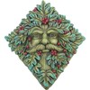 Green Man Berry Beard Wall Plaque