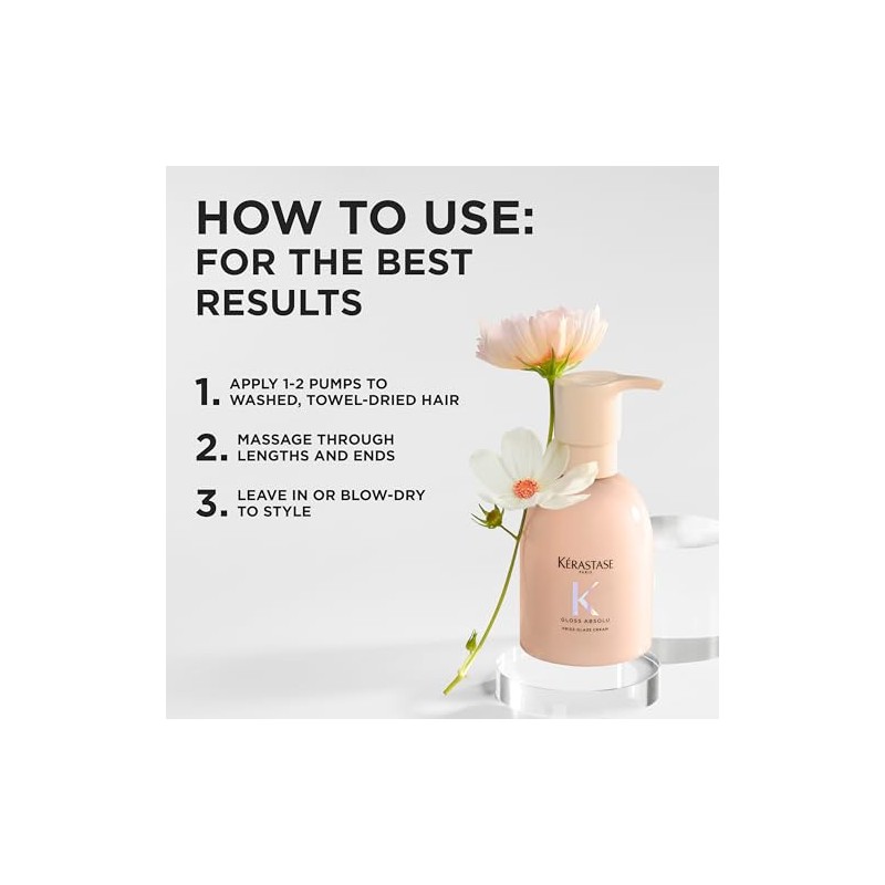 Kérastase Frizz-Glaze Crema Anti-Frizz y Anti-Humedad |240ml