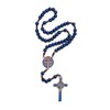 Intercession St. Benedict Holy Medal Rosary (Blue)