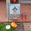 Primitives by Kathy Witch Dog Garden Flag