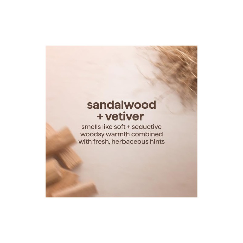 Method Men Body Wash, Sandalwood + Vetiver, Paraben and Phthalate