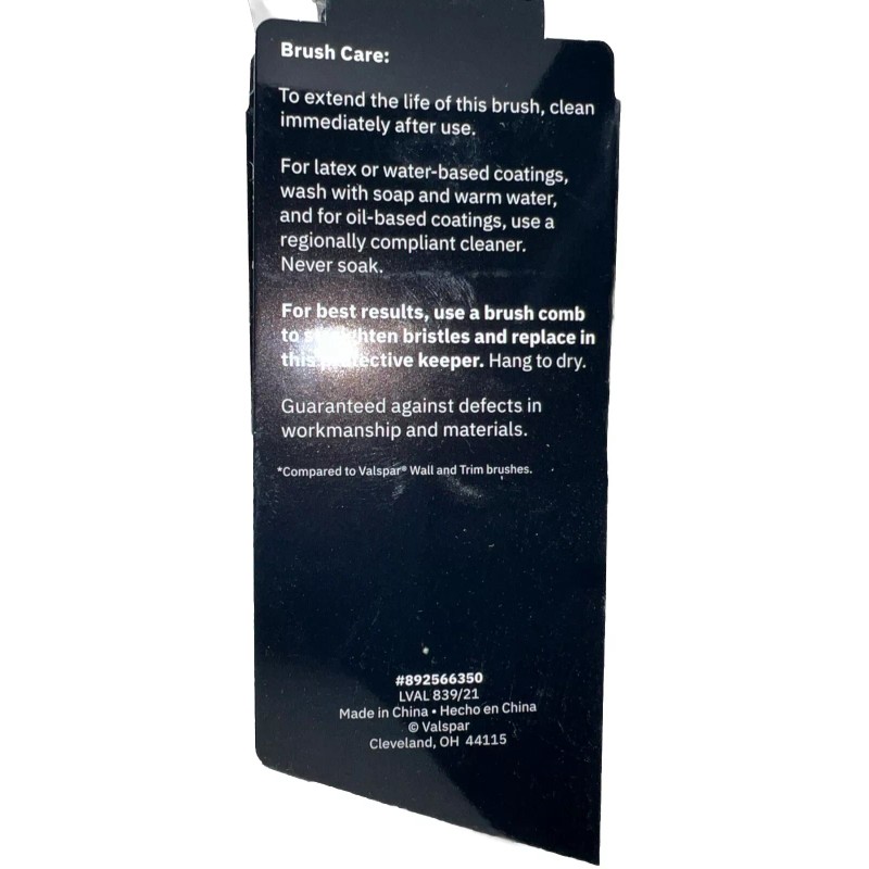 Valspar (2 Pack) VALSPAR 2" WALL AND TRIM Short ANGLE