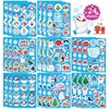 330 PCS Winter Stickers for Kids, Winter Holiday Stickers with Santa Claus Snowman Christmas Tree Penguin,Hello Winter Snowflake Stickers Decor for Envelopes Cards Scrapbooking, Teacher Reward Sticker
