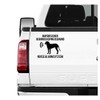siviwonder Bavarian Mountain Welding Dog Noise Alarm System Car Sticker