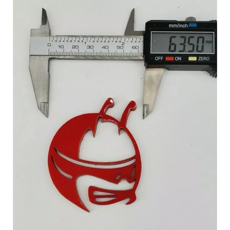 FMS Gear RED BEE HEAD Emblems fits Dodge Challenger Charger