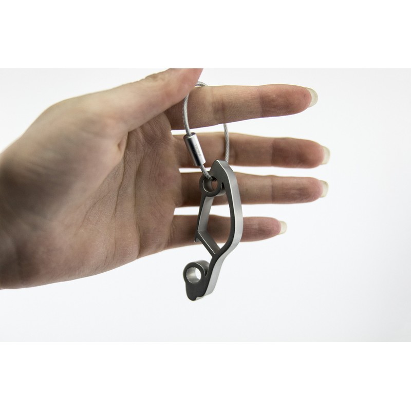 Troika fast bottle Bottle Opener in Sports Car Design, Silver,