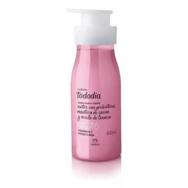 Crema Nutritiva Frambuesa Y Pimienta Rosa 400ml Natura
