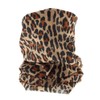 Unisex Brown Leopard Animal Print Pattern Snood Neck Face Covering