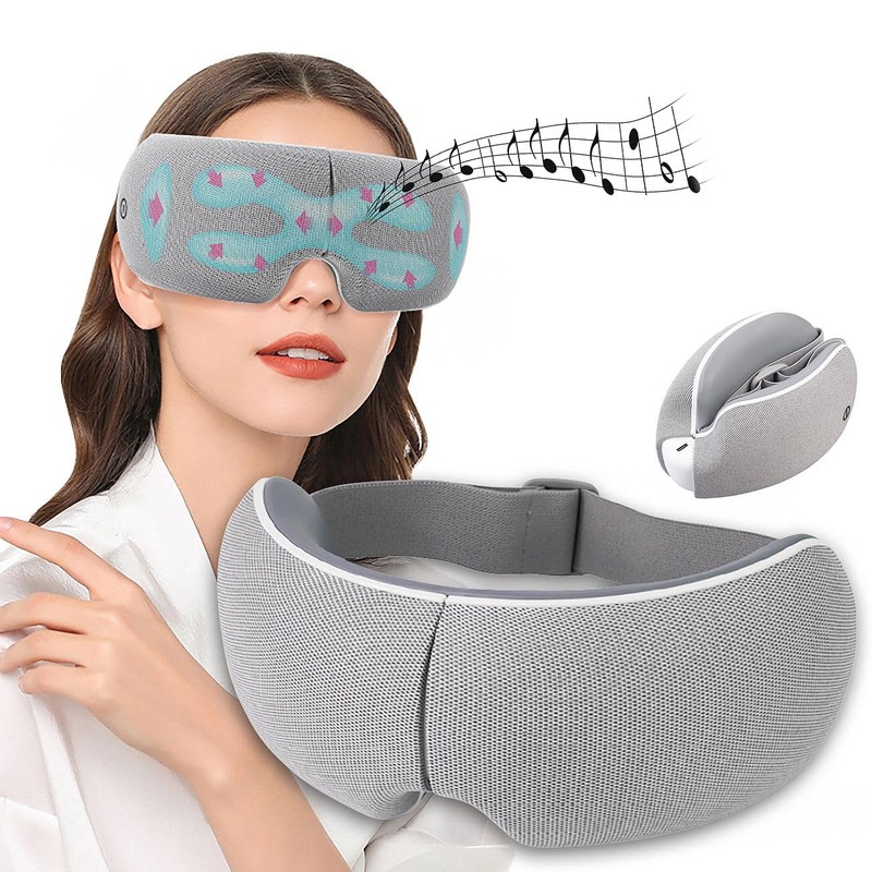 Newgen Medicals Eye Massager: Foldable Eye Massager Compression 4 Modes