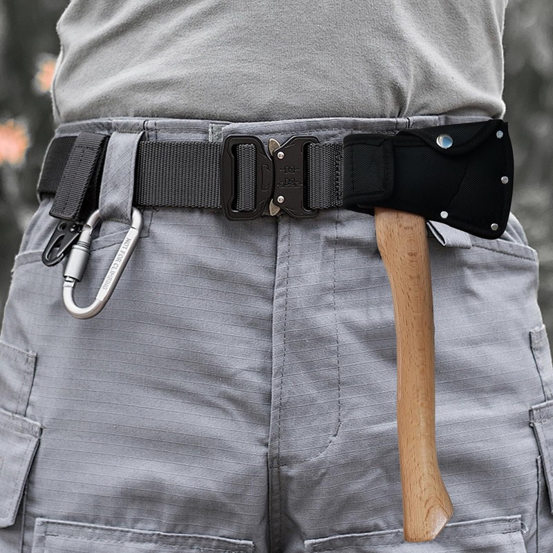 2Pcs Double Snap Axe Head Cover Wear Resistant Hatchet Sheath