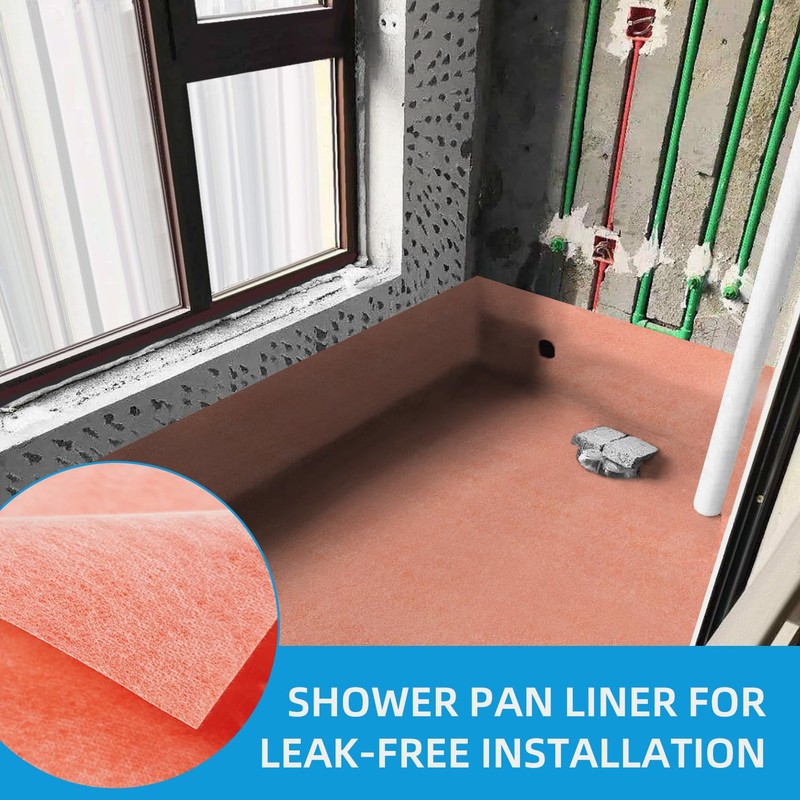 AMOGATO 24mil Waterproofing Membrane, 3' x 33' (99 Sq Ft)