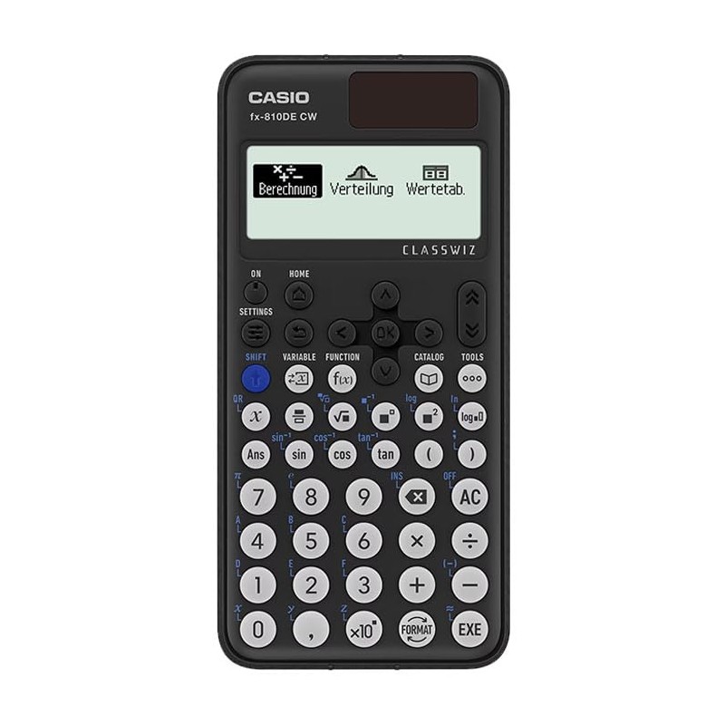 CALCUSO Economy Pack: Casio CALCUSO FX-810DE CW and WYNGS Protective
