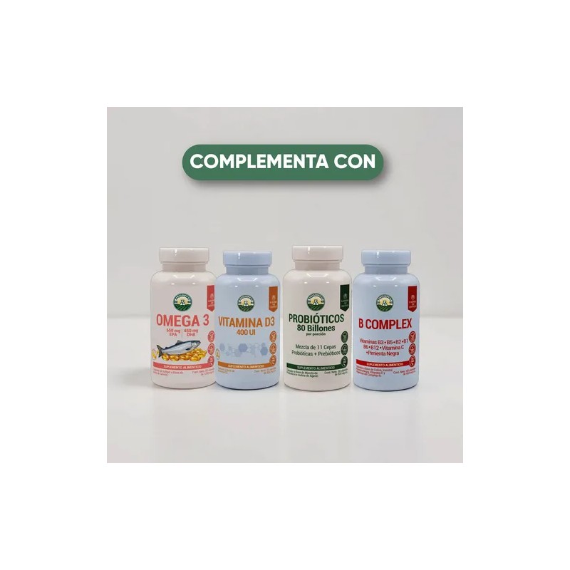 Enzimas Digestivas Lactasa, Lipasa 30 Caps Pasiguaro