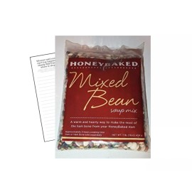 Honey Baked Ham Mixed Bean Soup Mix 16 oz w/Harper & Ivy Magnetic Shopping List