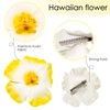 Flower Hair Clips for Women, 6Pcs Plumeria Claw Clips for