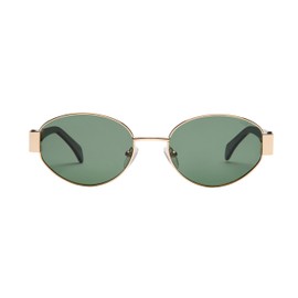 I-SEA Women's Sunglasses - Lennox (GOLD/GREEN POLARIZED)