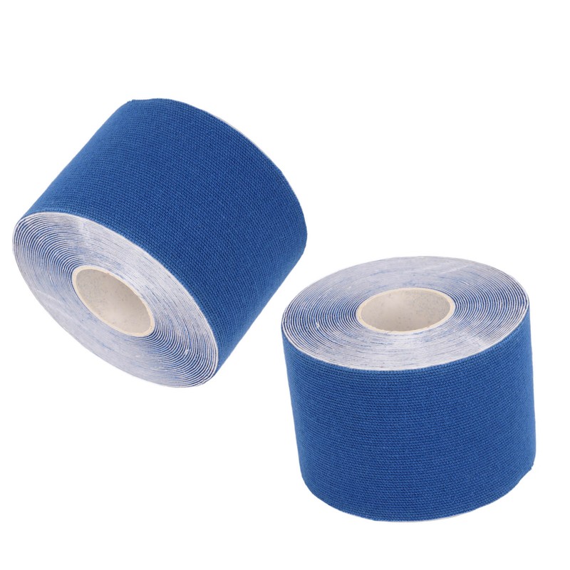 2PCS Athletic Kinesiology Tape 5cm Width 5m Length Muscle Sticker
