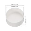 sourcing map PVC Tube Covers End Caps Pipe Inner PVC