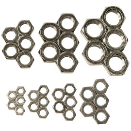 Allstar Performance ALL18291 Left Hand Steel Jam Nut Assortment