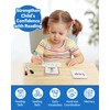 Coogam Short Vowels Spelling Flashcards with Magnetic ABC Letters, Learn