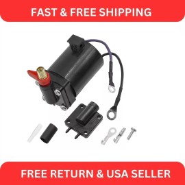 Caltric Fuel Primer Choke Solenoid for OMC Johnson Evinrude 28Hp 28 Hp 1986-1995