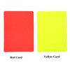 Soccer Referee Card, PVC Football Match Soccer Game Referee Notebook